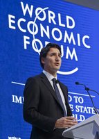 Switzerland - PM Justin Trudeau at the annual meeting of the World Economic Forum. AlistairReignBlog.com